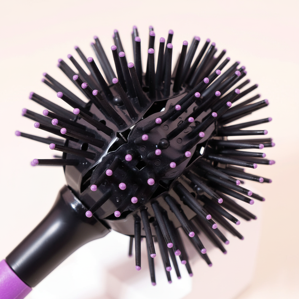 3D brush macro detail