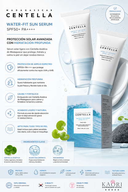 🌸 Protector Solar Facial KR Centella SPF50+ PA++++ | Cosmética Coreana 🇰🇷