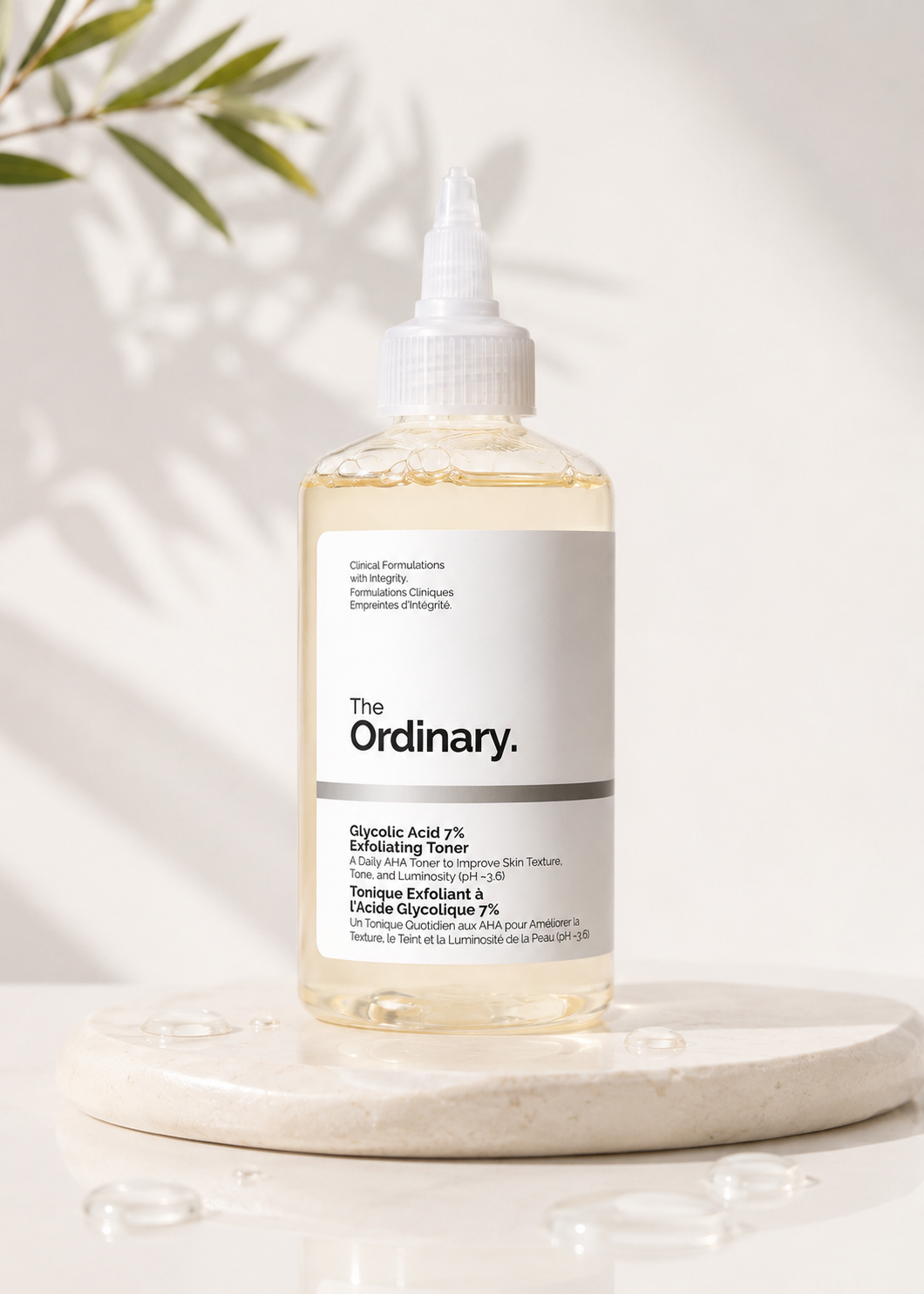 Tónico Facial Ácido Glicólico 7% 100 ml | Exfoliante Suave, Hidratante y Renovador de la Piel | Cuidado Facial