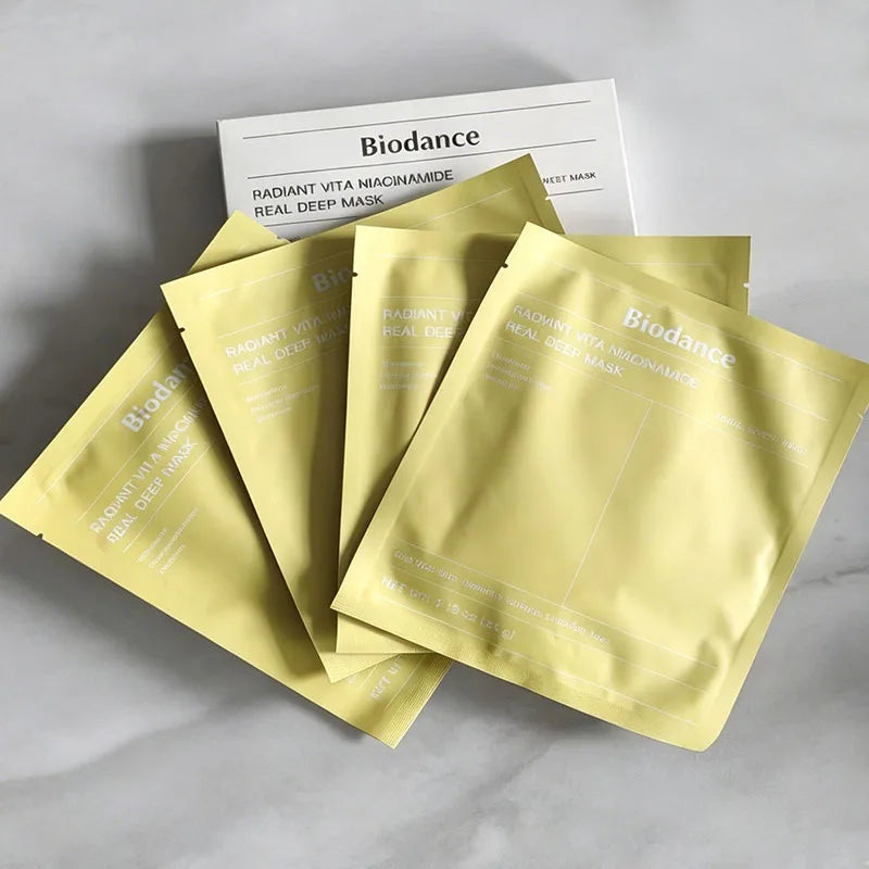 Mascarilla Facial de Colágeno Biodance Altamente Efectiva, Hidrata, Mejora la Elasticidad de la Piel, Reparación Calmante, Cuidado Facial No Irritante