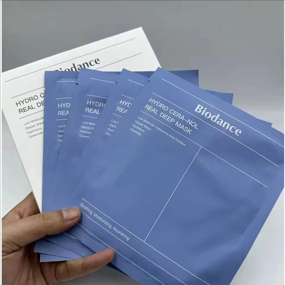 Mascarilla Facial de Colágeno Biodance Altamente Efectiva, Hidrata, Mejora la Elasticidad de la Piel, Reparación Calmante, Cuidado Facial No Irritante