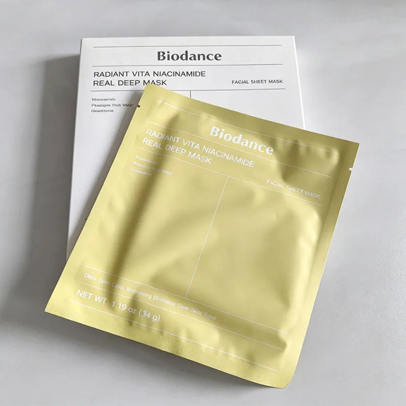 Mascarilla Facial de Colágeno Biodance Altamente Efectiva, Hidrata, Mejora la Elasticidad de la Piel, Reparación Calmante, Cuidado Facial No Irritante