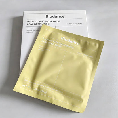 Mascarilla Facial de Colágeno Biodance Altamente Efectiva, Hidrata, Mejora la Elasticidad de la Piel, Reparación Calmante, Cuidado Facial No Irritante