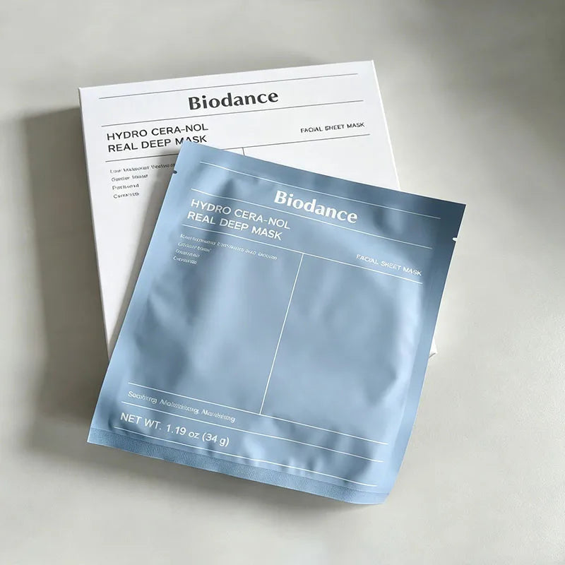 Mascarilla Facial de Colágeno Biodance Altamente Efectiva, Hidrata, Mejora la Elasticidad de la Piel, Reparación Calmante, Cuidado Facial No Irritante