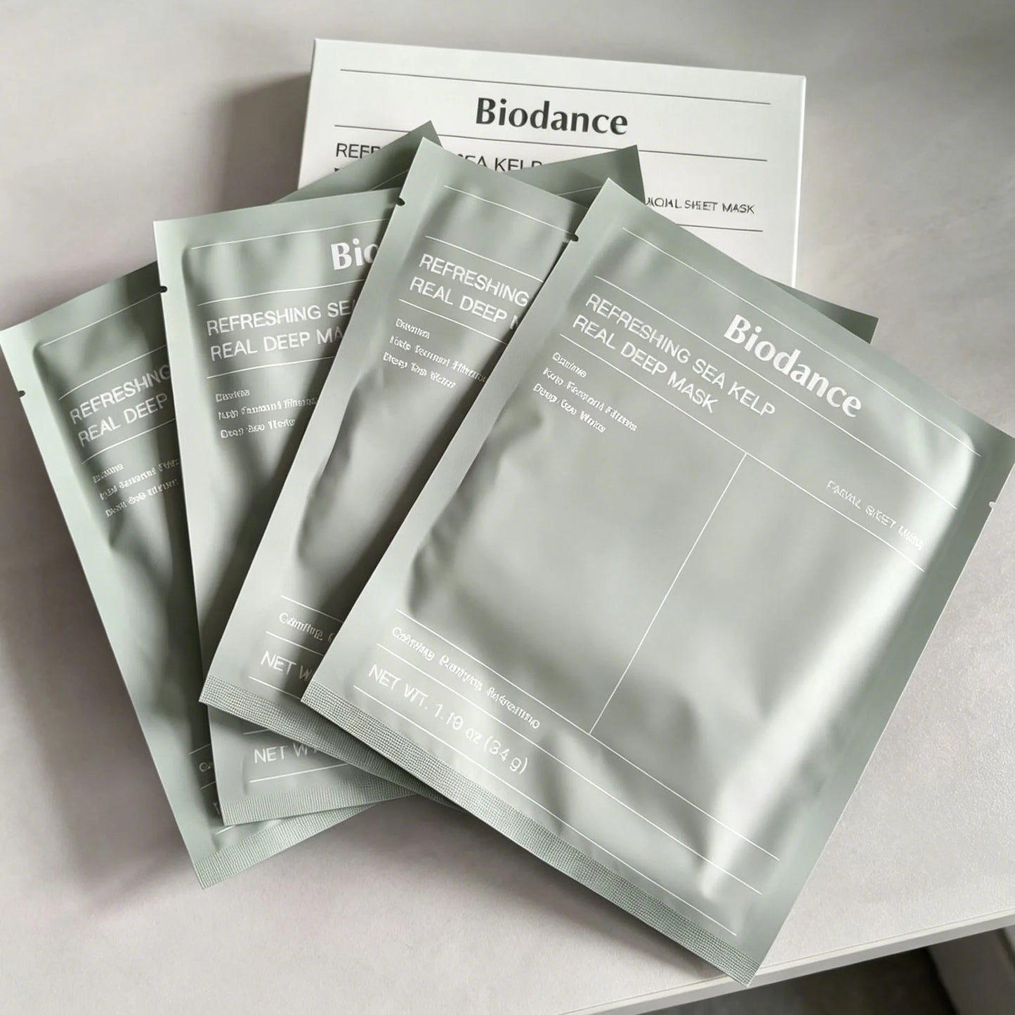 Mascarilla Facial de Colágeno Biodance Altamente Efectiva, Hidrata, Mejora la Elasticidad de la Piel, Reparación Calmante, Cuidado Facial No Irritante