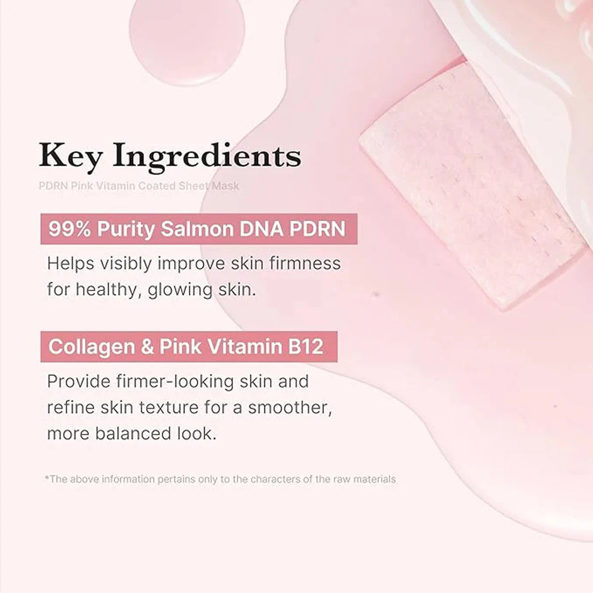 Mascarilla Facial Medicube Salmon DNA PDRN Pink Vita Coating Sheet Mask 10 unidades, Tecnología de Hidrogel, Cuidado de la Piel Coreano, K-Beauty, Maquillaje Coreano