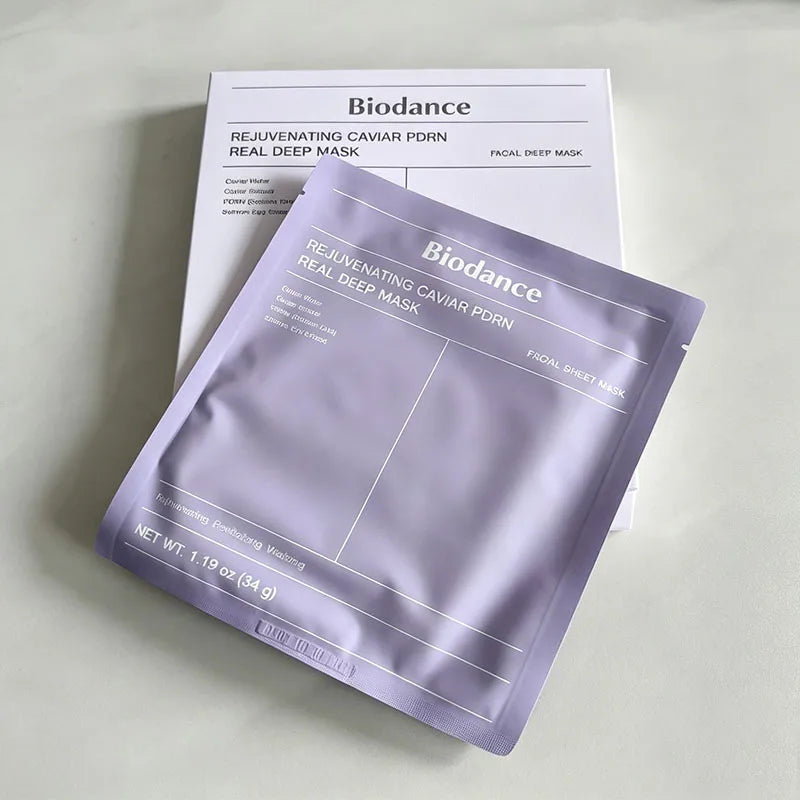 Mascarilla Facial de Colágeno Biodance Altamente Efectiva, Hidrata, Mejora la Elasticidad de la Piel, Reparación Calmante, Cuidado Facial No Irritante