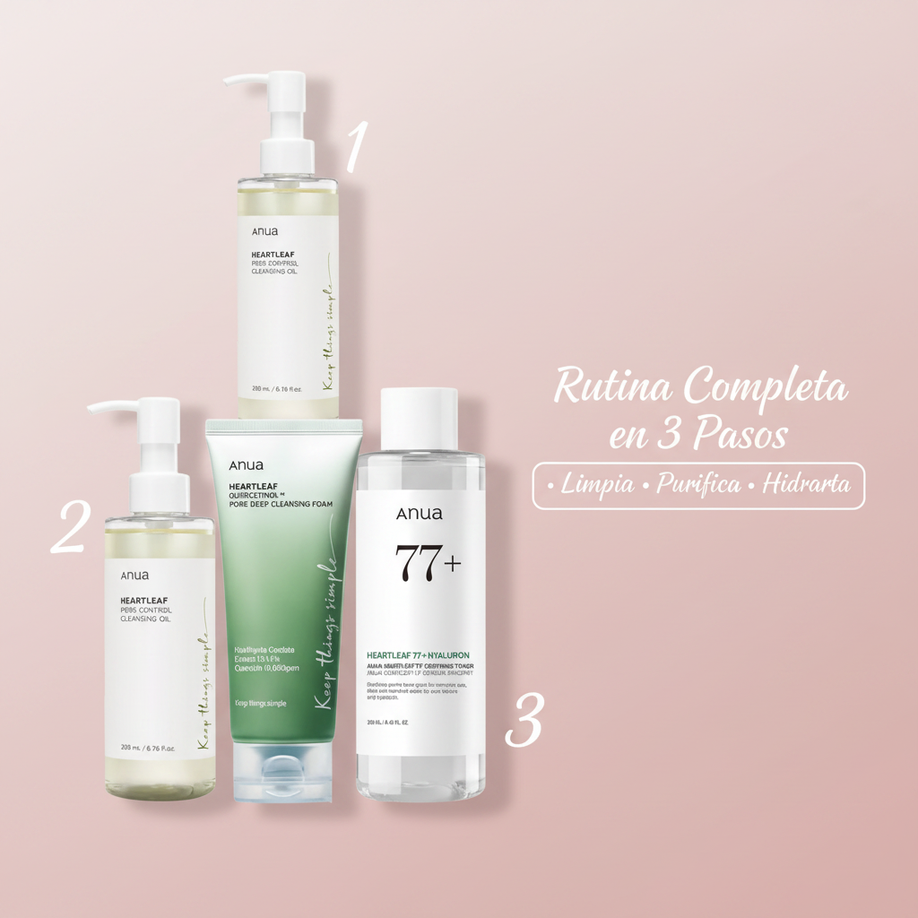 ANUA — 3 pasos