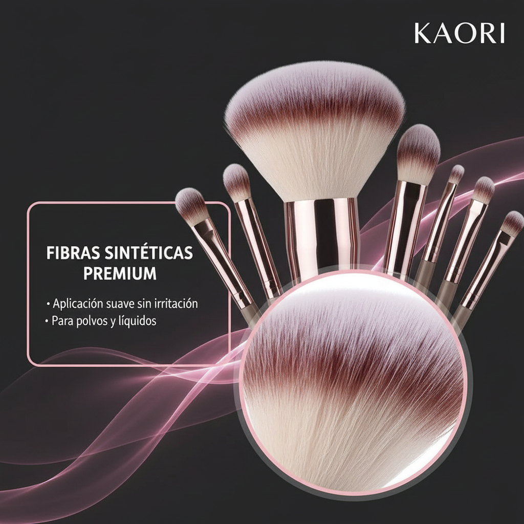 Brochas Kaori - Fibras Premium