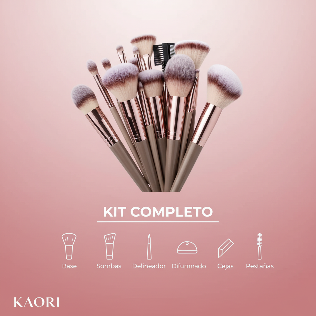 Brochas Kaori - Kit Completo