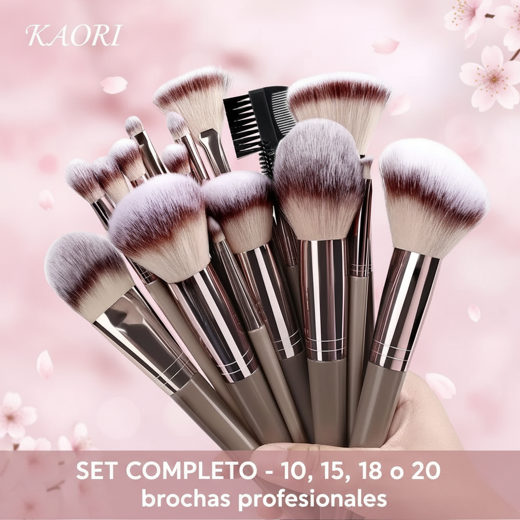 Brochas Kaori - Set Completo