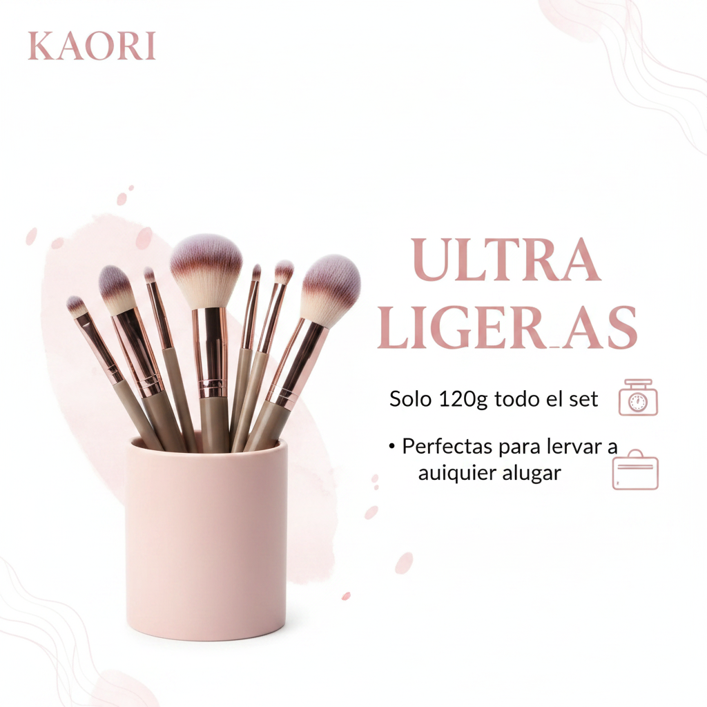 Brochas Kaori - Ultra Ligeras