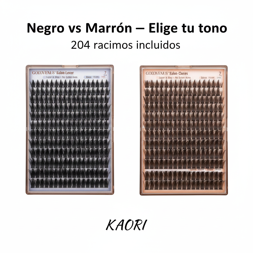 Negro vs Marrón