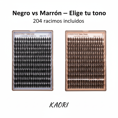 Negro vs Marrón
