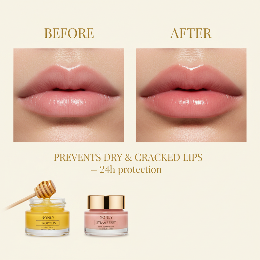 Prevents dry lips benefit