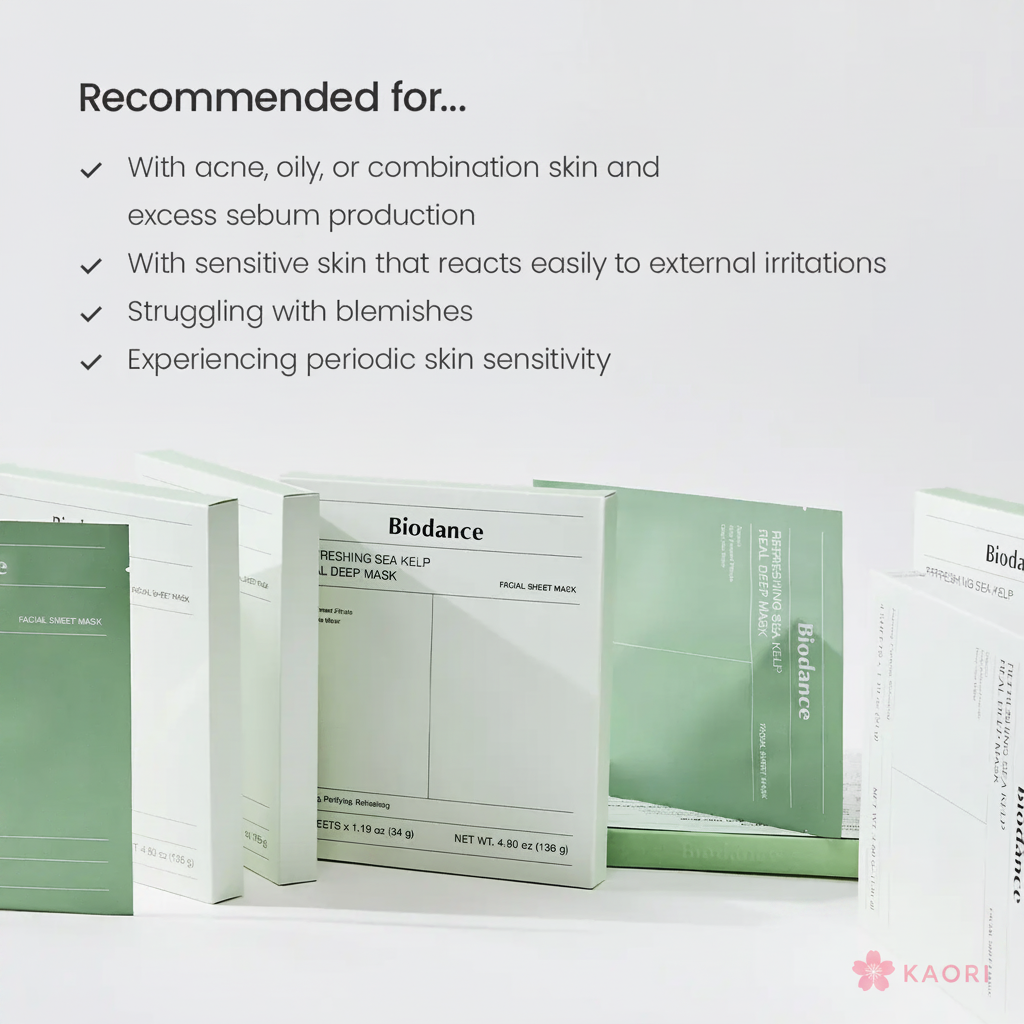 Recommended for Sea Kelp + KAORI