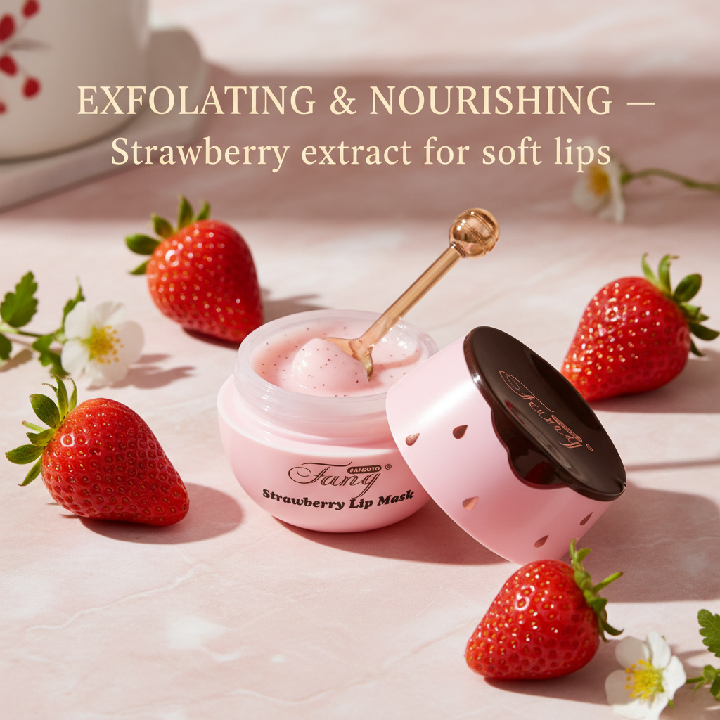 Strawberry exfoliating benefit
