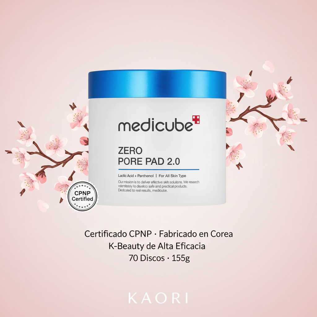 🌸 Medicube Zero Pore Pad 2.0 | Discos Exfoliantes Faciales ✨
