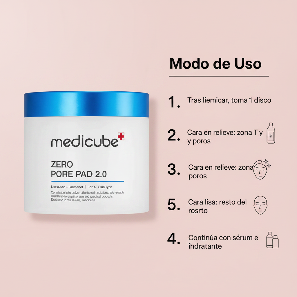Zero Pore Pad — Modo de uso