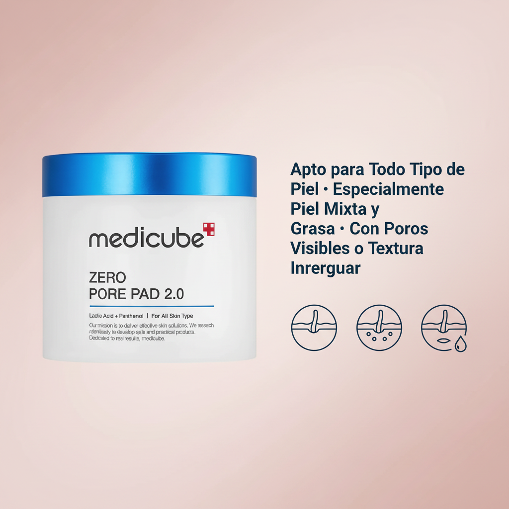Zero Pore Pad — Tipos de piel